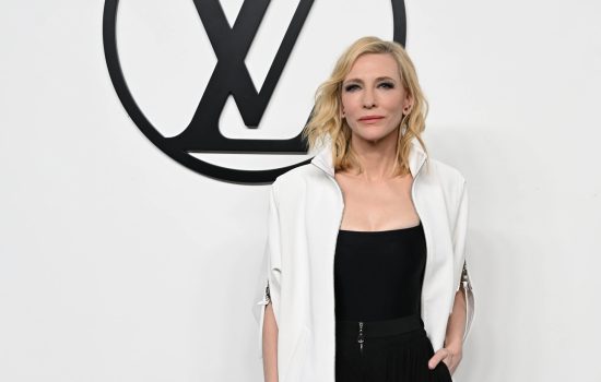 Cate Blanchett at Louis Vuitton Voyager Show