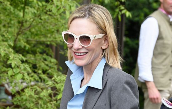 Cate Blanchett at Chelsea Flower Show; & new podcast interview