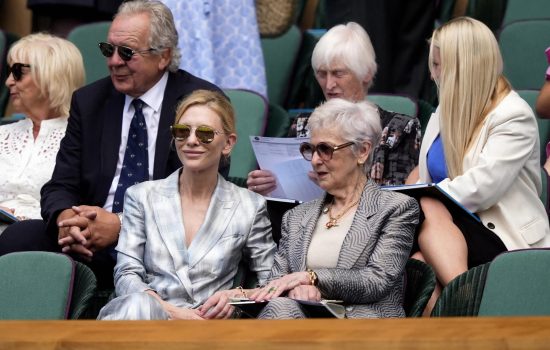 Cate Blanchett on Day 2 of Wimbledon