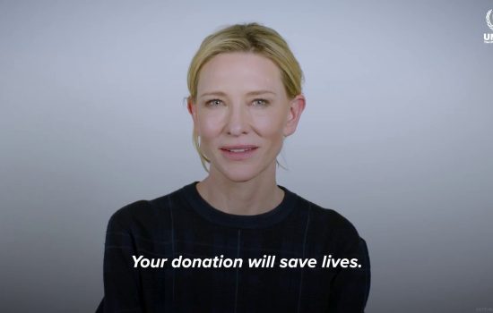 UNHCR Winter Appeal, and Vogue Greece Interview